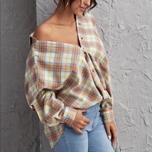 ✨ SOLD ✨ SHEIN | Drop Shoulder Oversized Blouse